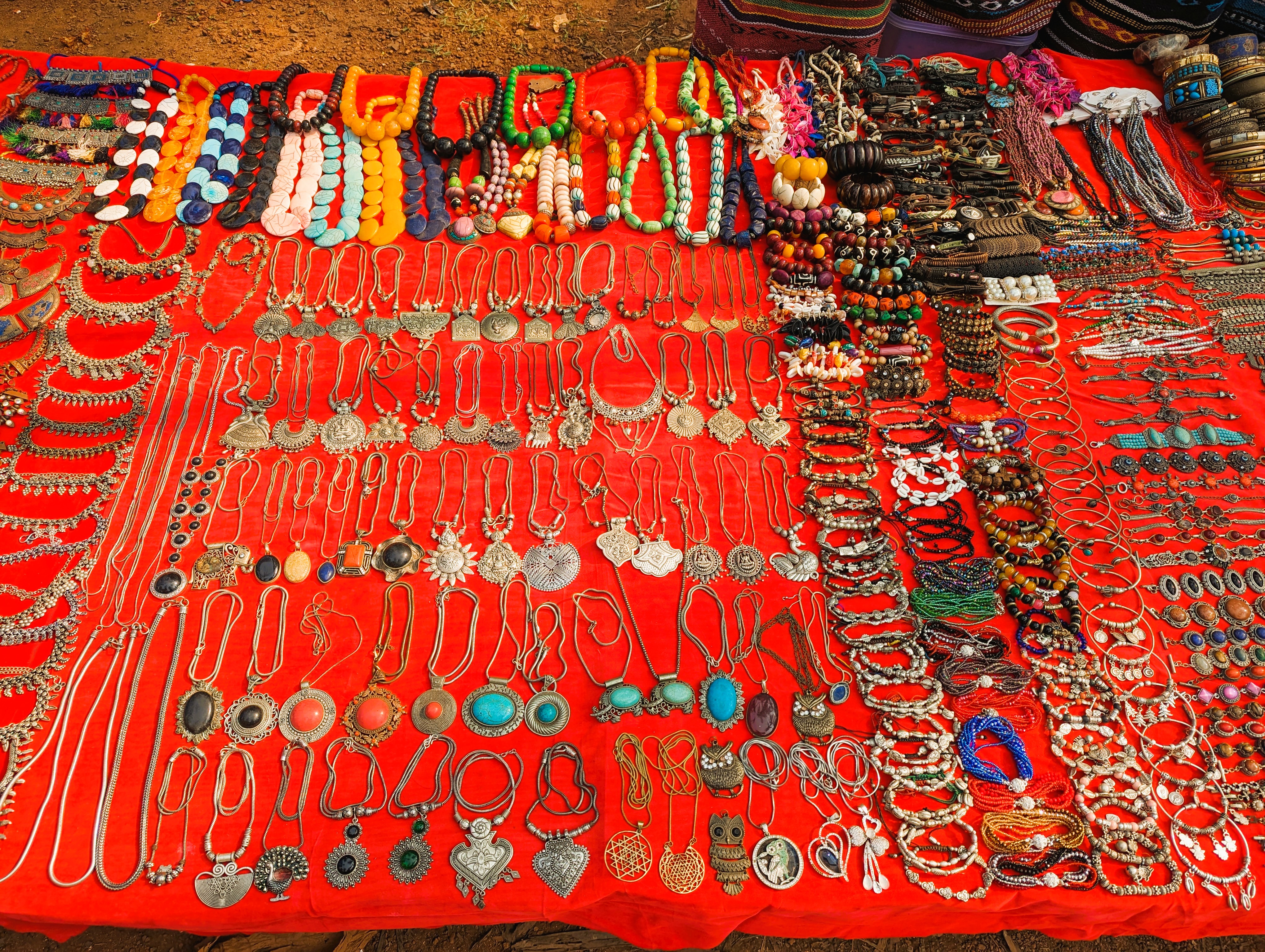 Jewellery at the local markets of Goa | Clicked by Priyanka